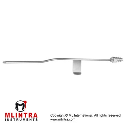 Landolt Dissecting Suction Tube Sharp Stainless Steel, 20 cm - 8" Width 3.2 mm 
